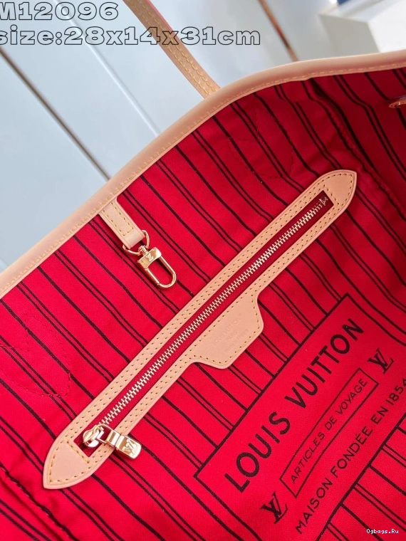 Vuitton MM-31*28*14cm Neverfull Louis Out Bandoulière Inside 0320